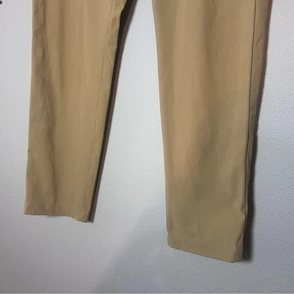 Lululemon Commission Pants Classic Men's Size 33 Khaki Tan Flaw